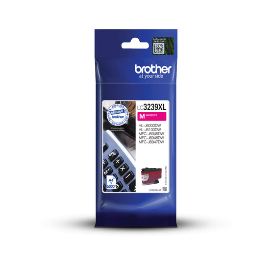 BROTHER XL Magenta ink 5000 pages (LC3239XLM)