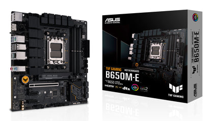 ASUS TUF GAMING B650M-E: (AM5) 4DDR5 HDMI VGA DP mATX