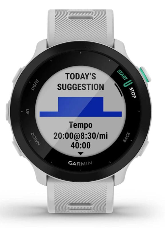 Smartwatch Garmin Forerunner 55 Blanco (010-02562-15)