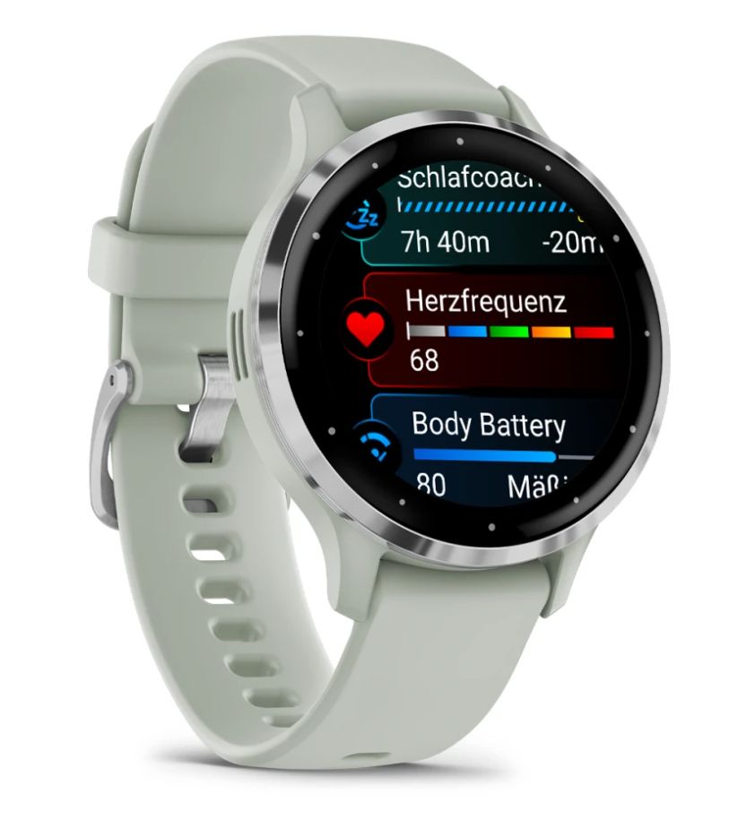 Smartwatch GARMIN Venu 3S 41mm Verde (010-02785-01)