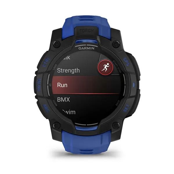 Smartwatch Garmin Instinct 3 Negro/Azul (010-02936-03)