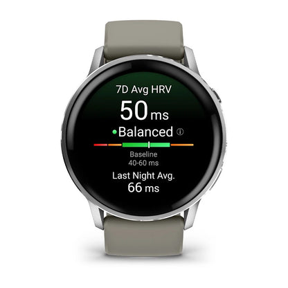 Smartwatch Garmin Venu 4 45mm Gris (010-03014-01)