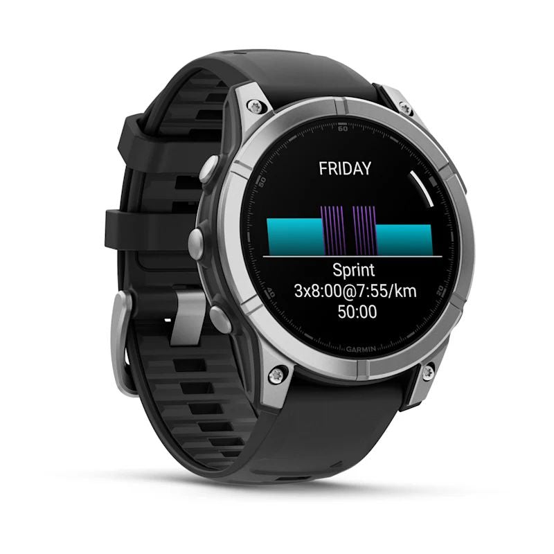 Smartwatch Garmin Fenix E 47mm GPS Acero (010-03025-00)