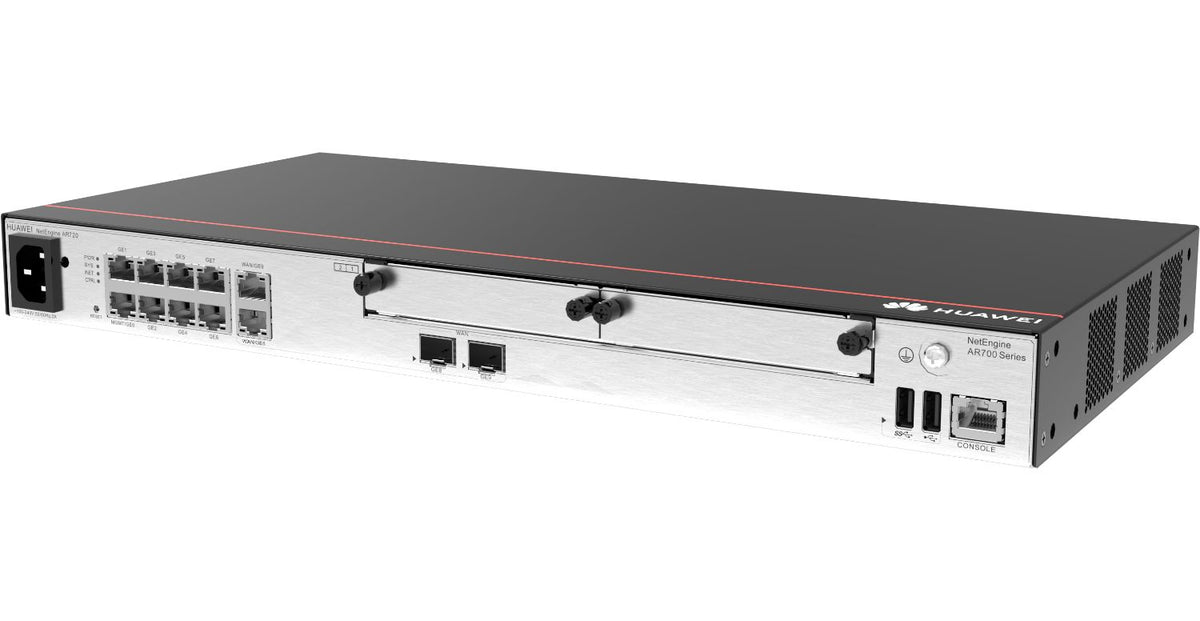 Router Huawei AR720 8xRJ45 2xUSB 1U Gris (02354GBG-001)