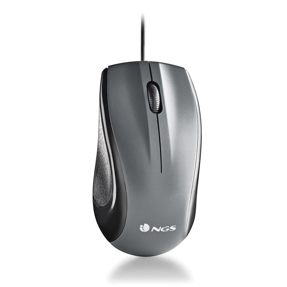 NGS Laser USB Mouse 1200dpi Black (MUSK)