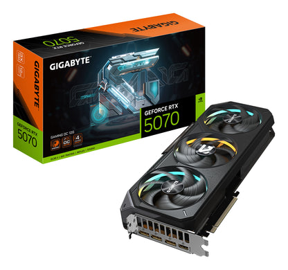 TARJETA DE VIDEO NVIDIA GIGABYTE RTX 5070 GAMING OC 12GB