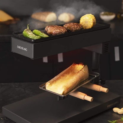 Raclette CECOTEC Cheese&Grill 6000 Black 600W (03081)