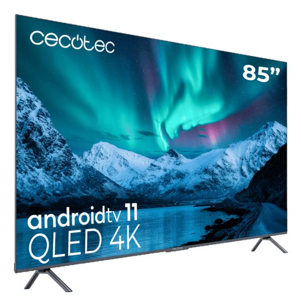 TV CECOTEC VQU30085+ 85" QLED 4K UHD Smart TV (03621)