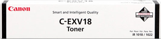 Canon CEXV18 Black Original Toner Cartridge - 0386B002