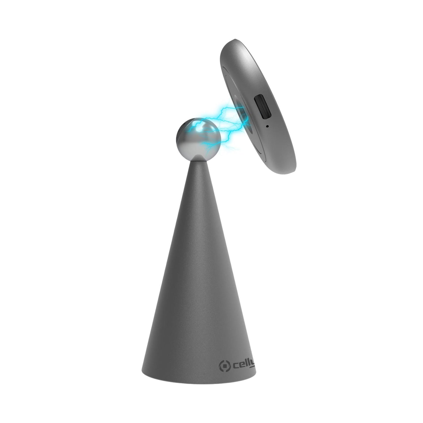 Celly 15W Wireless Charging Stand Silver MAGSTANDCHARG
