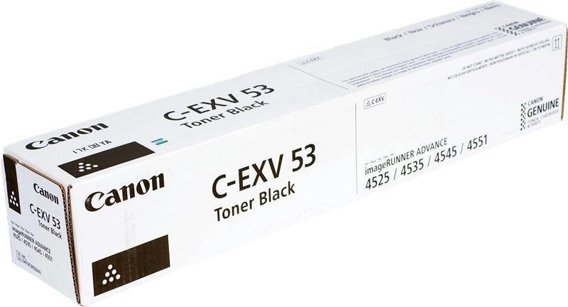 Canon CEXV53 Black Original Toner Cartridge - 0473C002