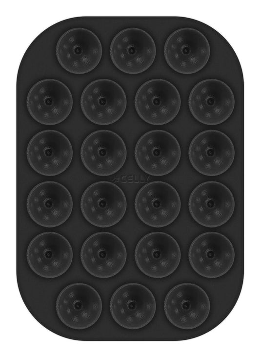Ventosa CELLY para Smartphone Negro (FIXSQUAREBK)