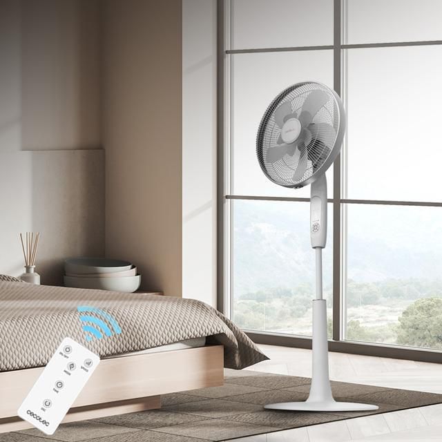 Ventilador Pie CECOTEC EnergySilence 1010 Blanco(05913)