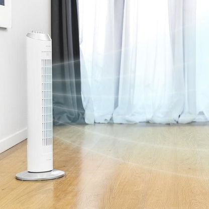 Ventilador de Torre CECOTEC 8090 Skyline Blanco (05923)