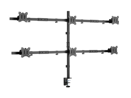 Monitor Stand EQUIP 6-Screens 17"-32" (EQ650160)