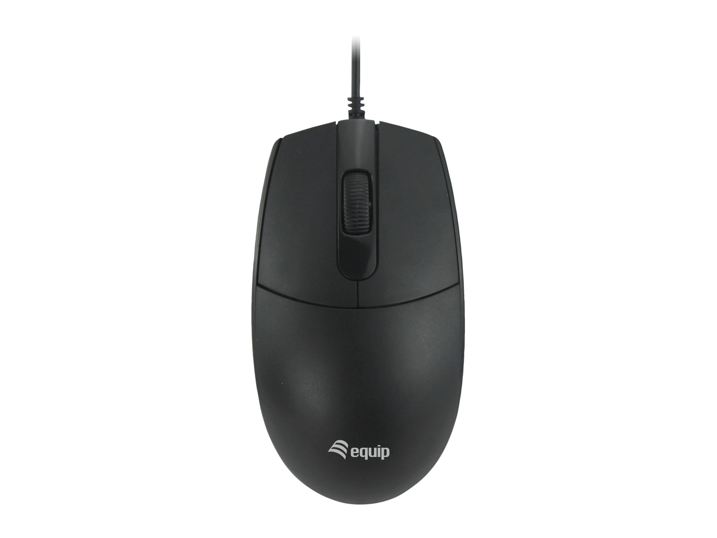 EQUIP Silent USB-A 1200dpi Black Mouse (EQ245117)