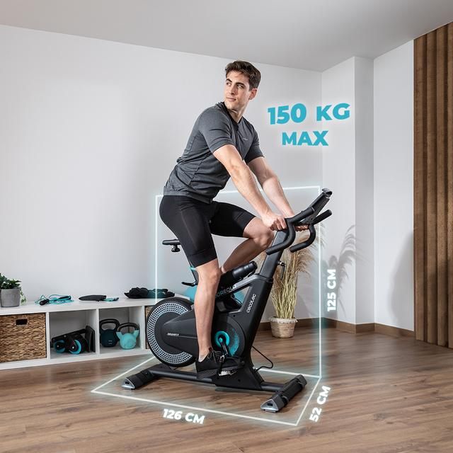 Bicicleta Estática CECOTEC DrumFit Indoor Eolo (07249)
