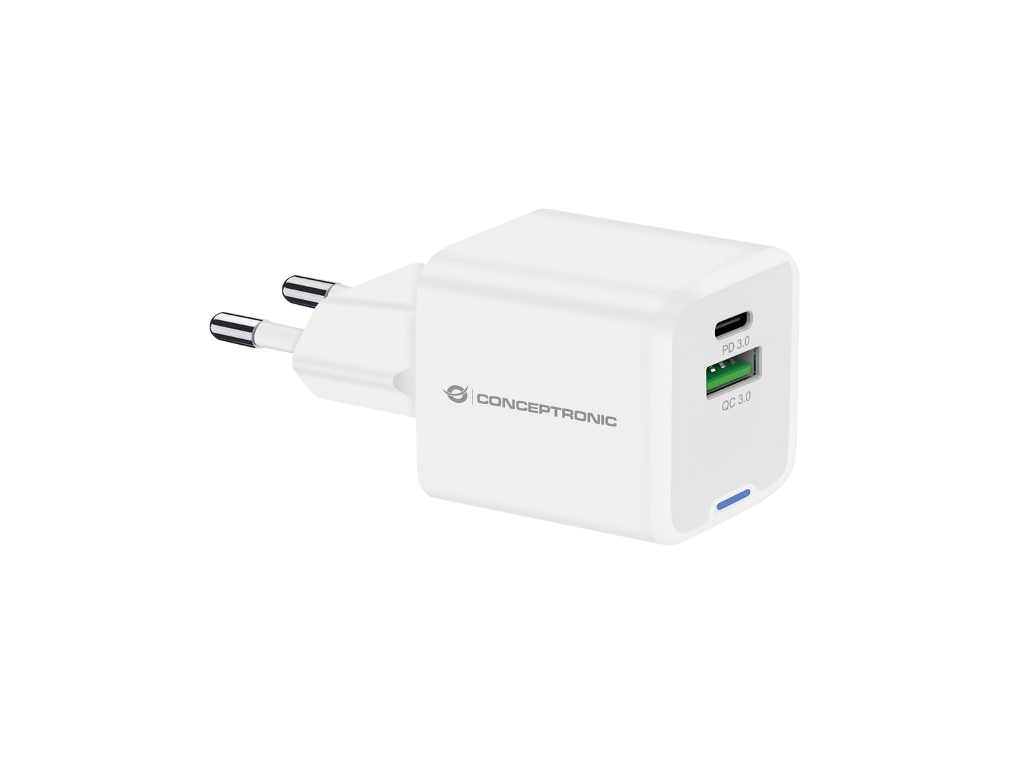 CONCEPTRONIC USB-A/C GaN 20W Wall Charger (ALTHEA15W)