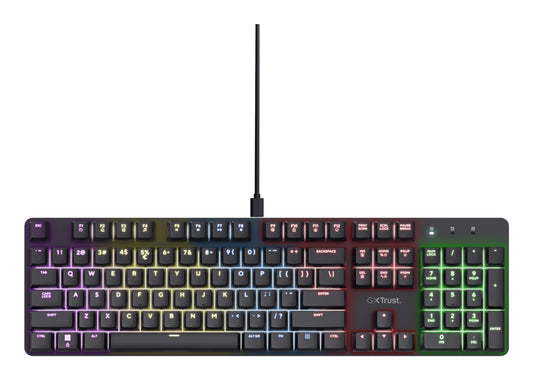 Gaming Keyboard Trust GXT 871 Zora RGB USB Black (25682)