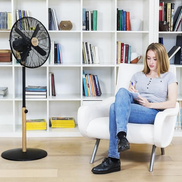 Ventilador de Pie CECOTEC 600 Woodstyle 50W (08233)