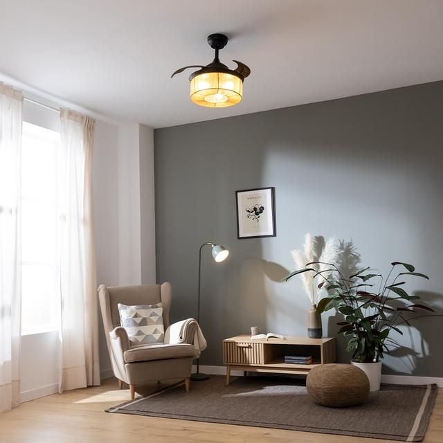 Ventilador Techo CECOTEC 3600 Invisible Natural (08624)