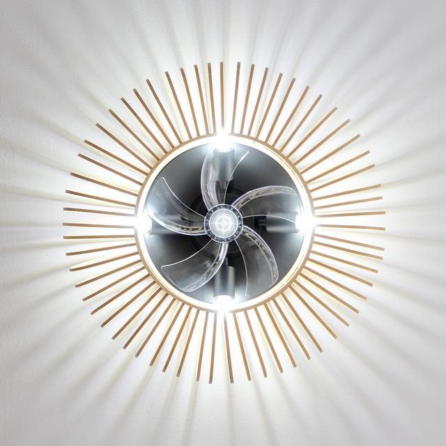 Ventilador Techo CECOTEC 600 Natural LightWood (08643)