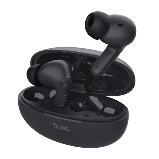 Trust Yavi TWS In-Ear BT Headphones Black (25296)