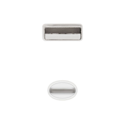 Nanocable Lightning/M a USB-A/M 50cm Blanco(10.10.0400)