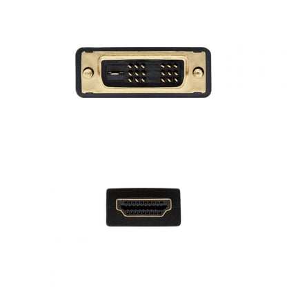 Nanocable DVI/M a HDMI A/M 5m Negro (10.15.0505)