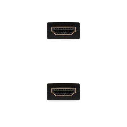 Nanocable HDMI A/M a HDMI A/M 1m Negro (10.15.1700)