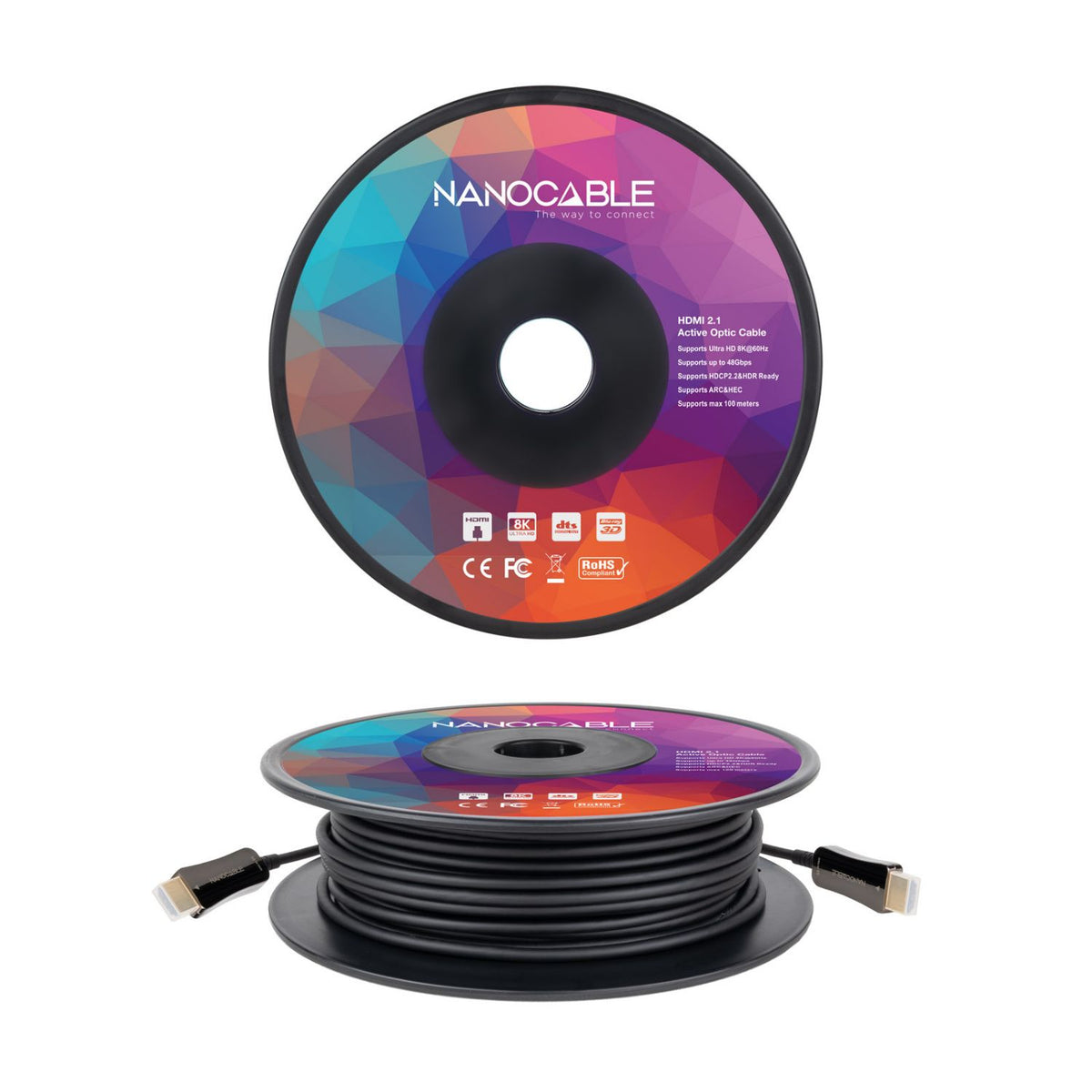 Nanocable HDMI A/M a HDMi A/M 30m Negro (10.15.2130)