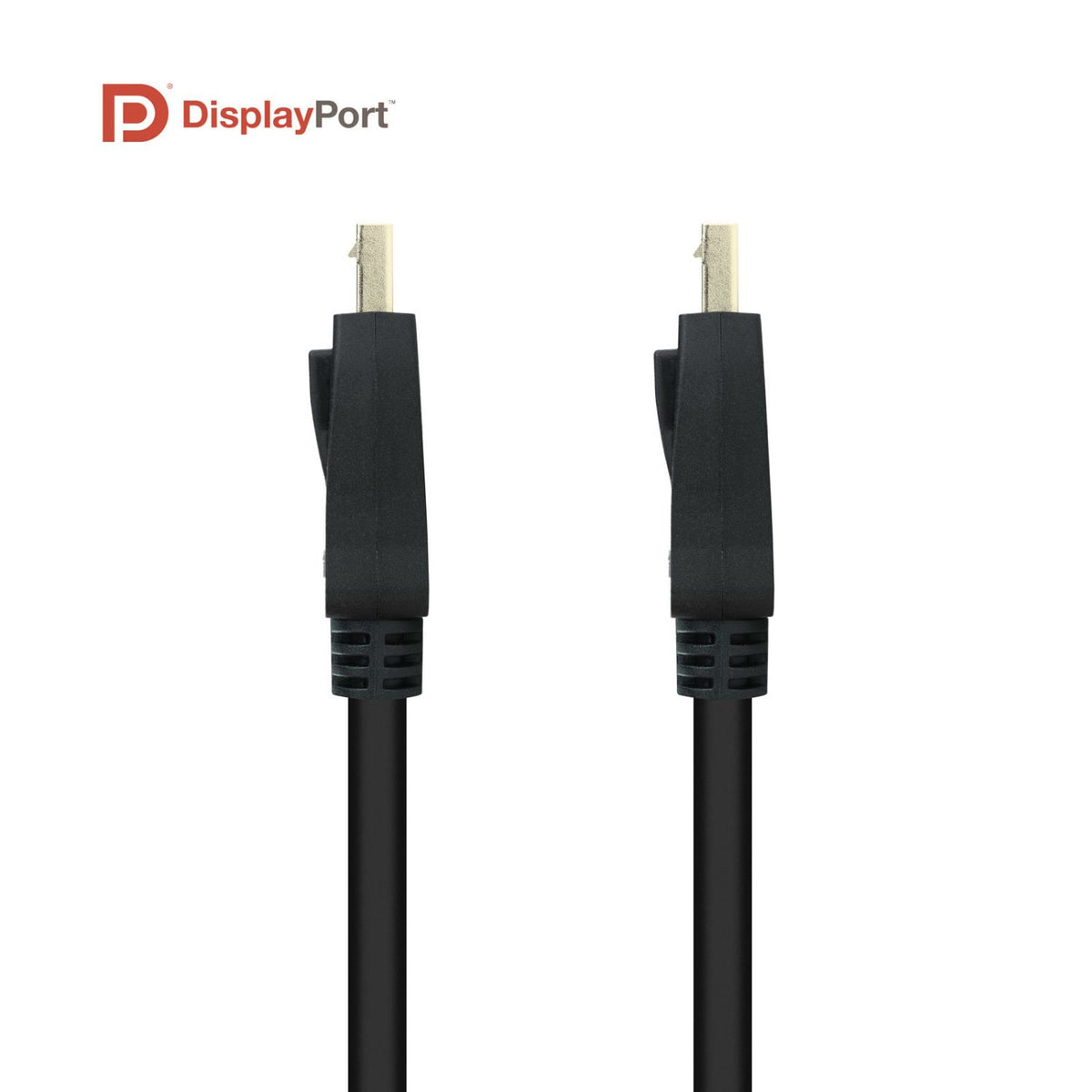Nanocable DP/M a DP/M 1m Negro (10.15.2501)