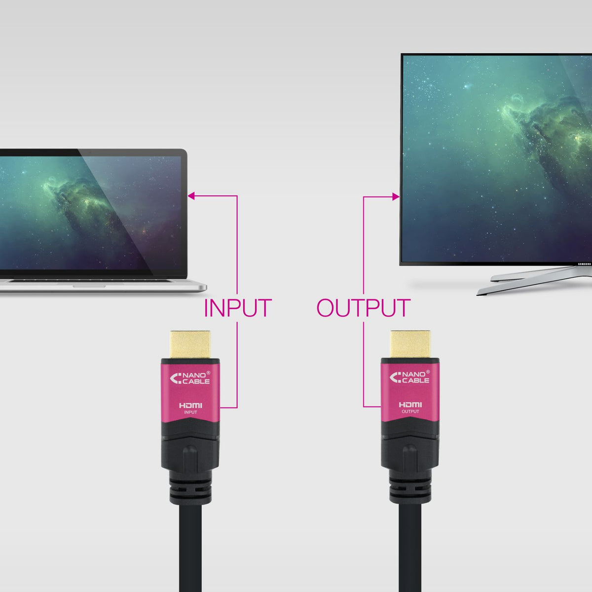 Nanocable HDMI A/M a HDMI A/M 15m Negro (10.15.3715)