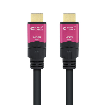 Nanocable HDMI A/M a HDMI A/M 25m Negro (10.15.3725)