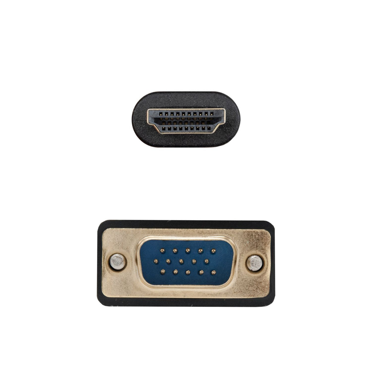 Nanocable VGA/M a HDMI/M 1.8m Negro (10.15.4602)