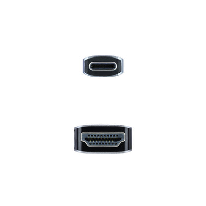 Nanocable USB-C/M a HDMI/M 1.8m Negro (10.15.5102)