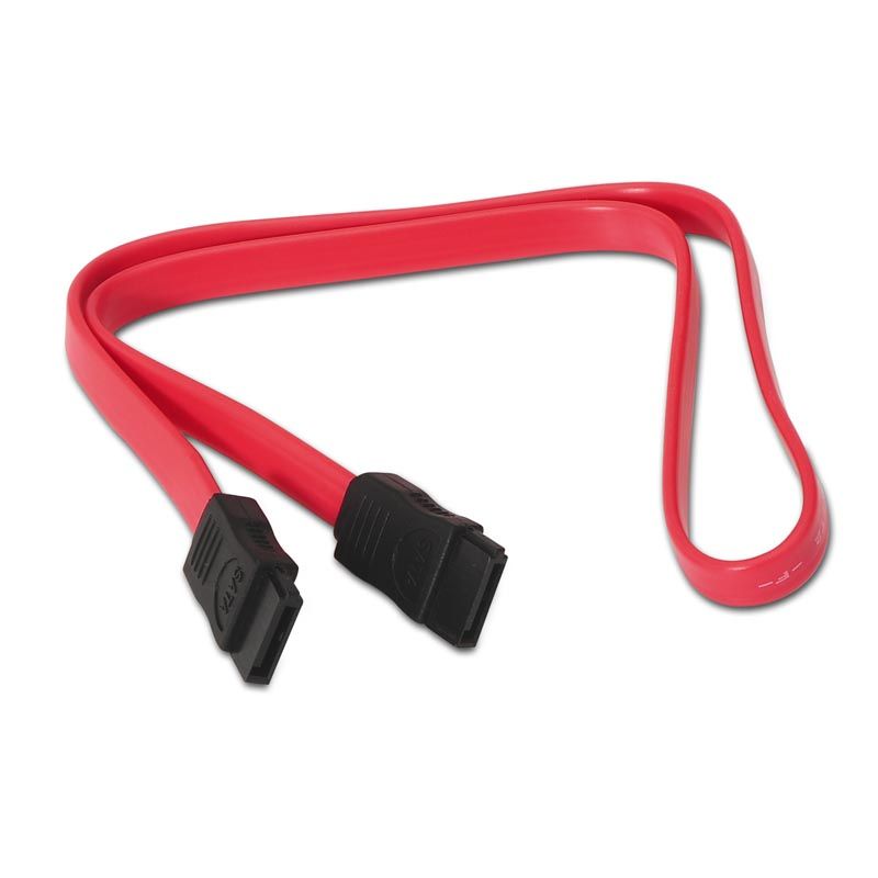 Nanocable SATA2/M a SATA2/M 0.5m Negro/Rojo(10.18.0101)