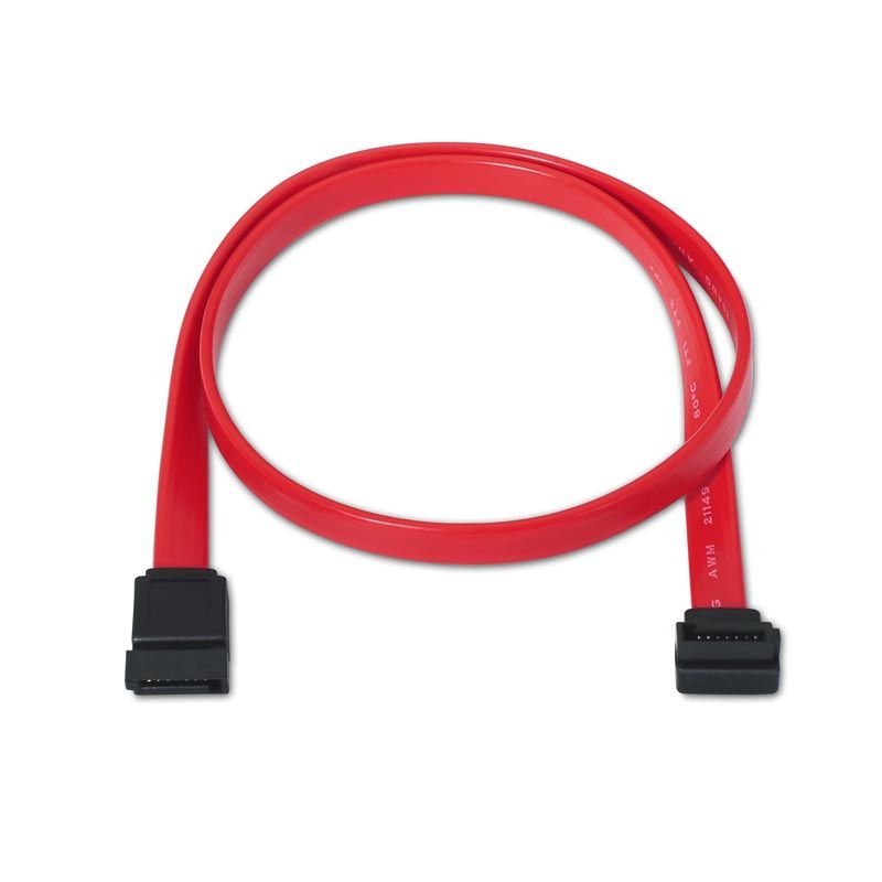 Nanocable SATA2/M a SATA2/M 0.5m Negro/Rojo(10.18.0202)