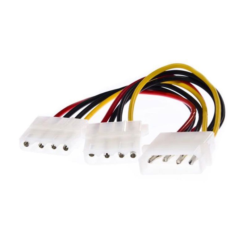 Nanocable Molex (4-pin) a 2xMolex (4-pin) (10.19.0401)