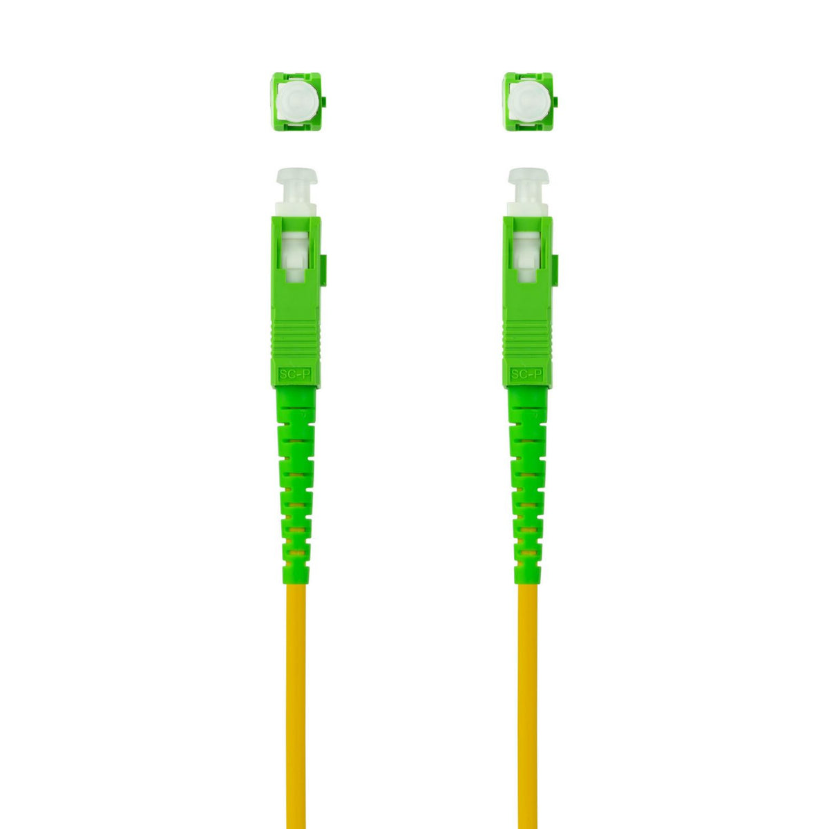 Fibra Nanocable SC/APC-SC/APC 15m Amarillo (10.20.0015)