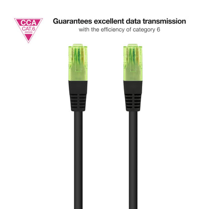 Nanocable RJ45 Cat.6 UTP 10m Negro (10.20.1410-BK)