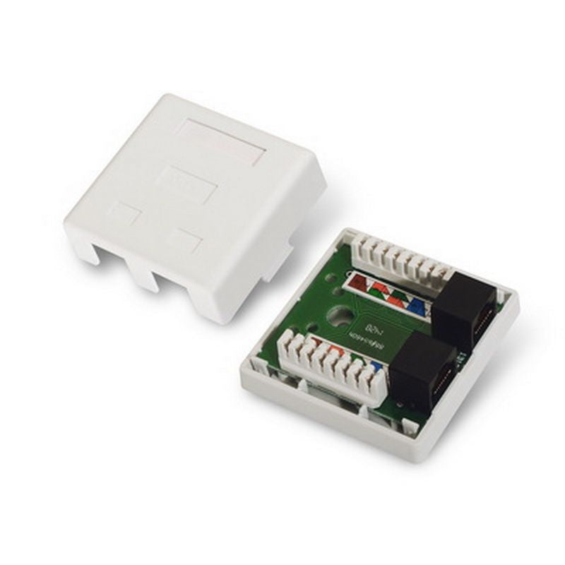 Roseta Nanocable RJ45 Cat.5e UTP 2 Tomas (10.21.1002)