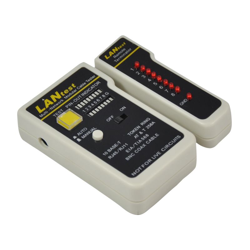 Tester Nanocable RJ11/RJ12/RJ45 Coaxial (10.31.0303)