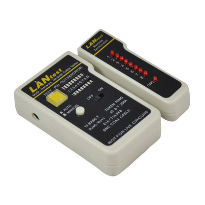 Tester Nanocable RJ11/RJ12/RJ45 Coaxial (10.31.0303)