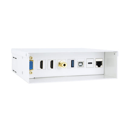 Caja de Conexiones Nanocable VGA/HDMI/Jack(10.35.0004)