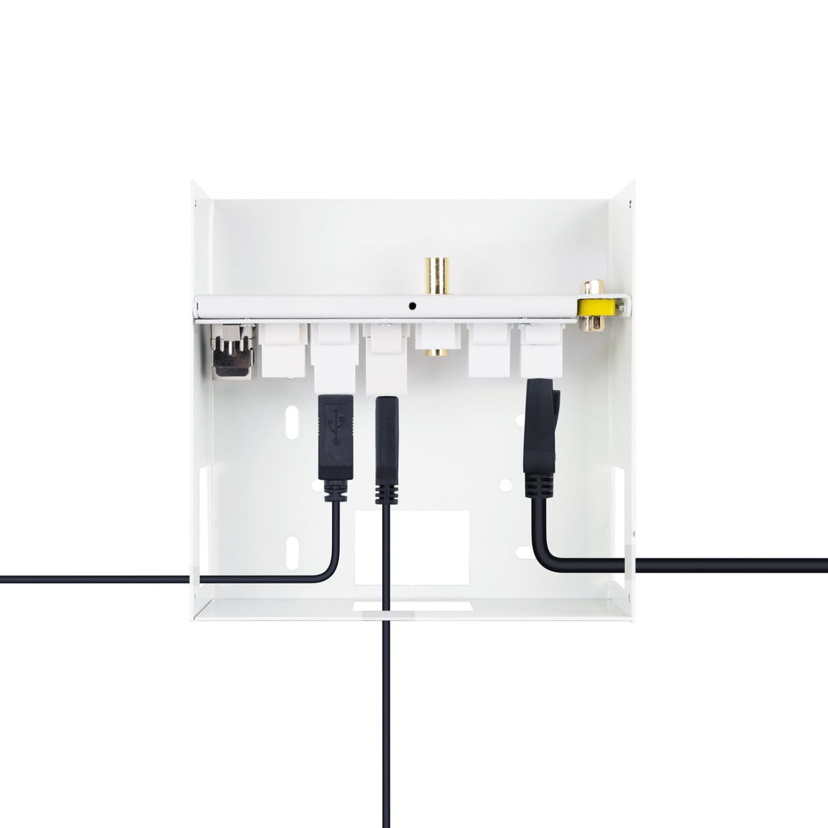 Caja de Conexiones Nanocable VGA/HDMI/Jack(10.35.0004)