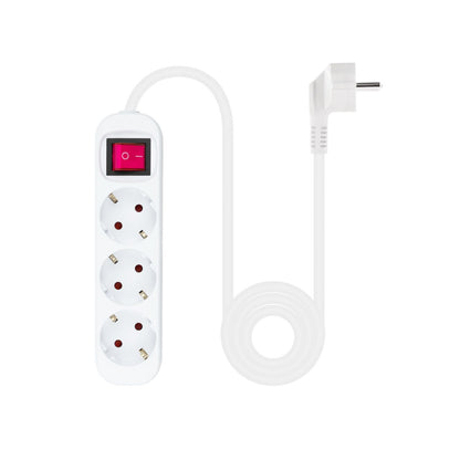 Regleta Nanocable 3xSchuko Interruptor (10.38.0003)