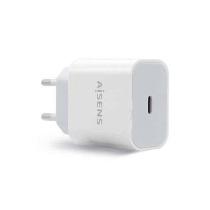 Cargador de Pared AISENS 20W 1xUSB-C Blanco (A110-0537)