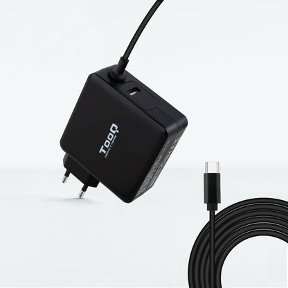 TooQ 65W USB-C PD 3.0 Black Charger (TQLC-USBC65PD)