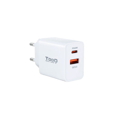 Cargador de Pared TooQ 18W/20W USB-A/C (TQWC-2SC04WT)